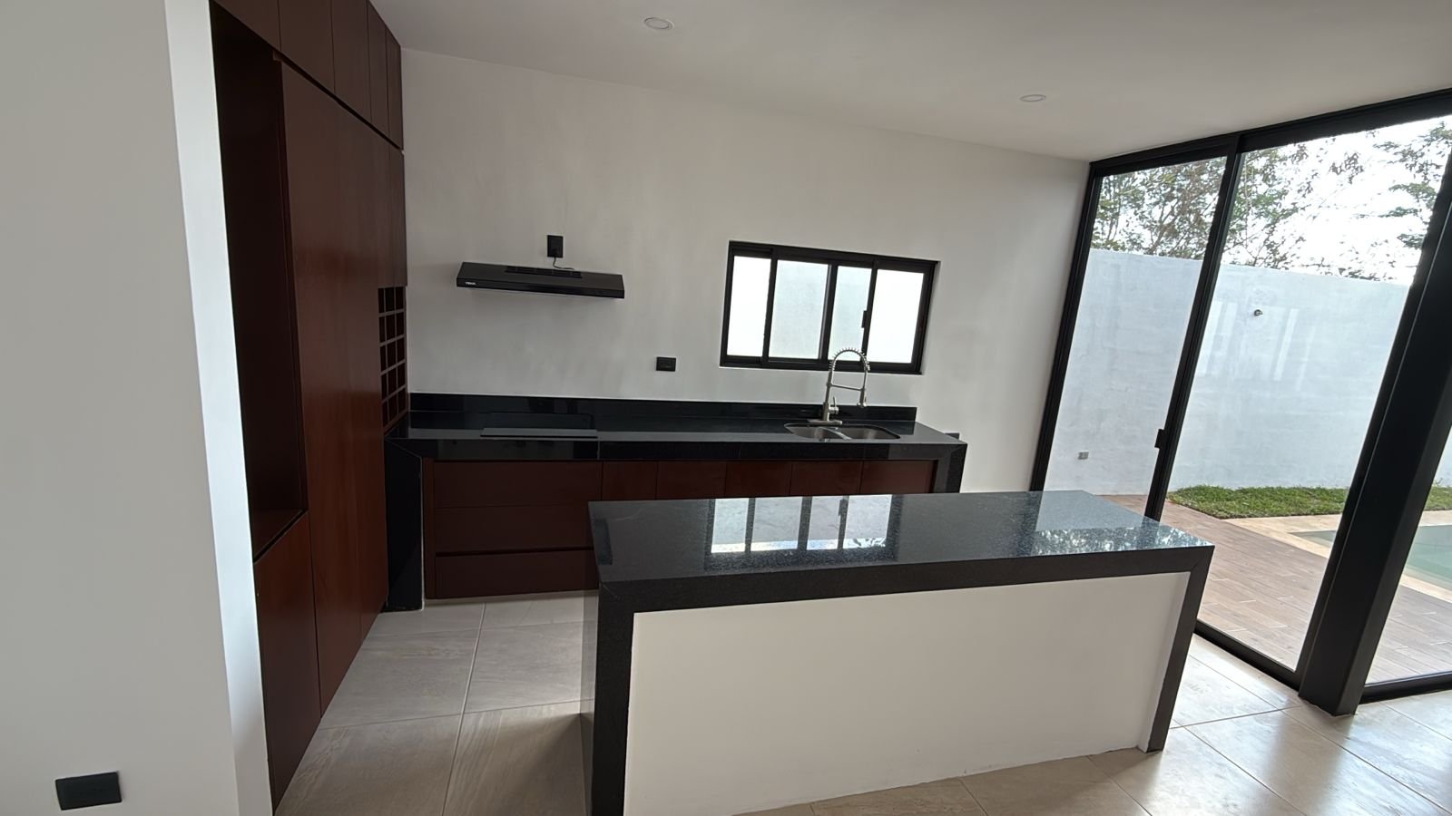 Cocina con isla Casa Ramona